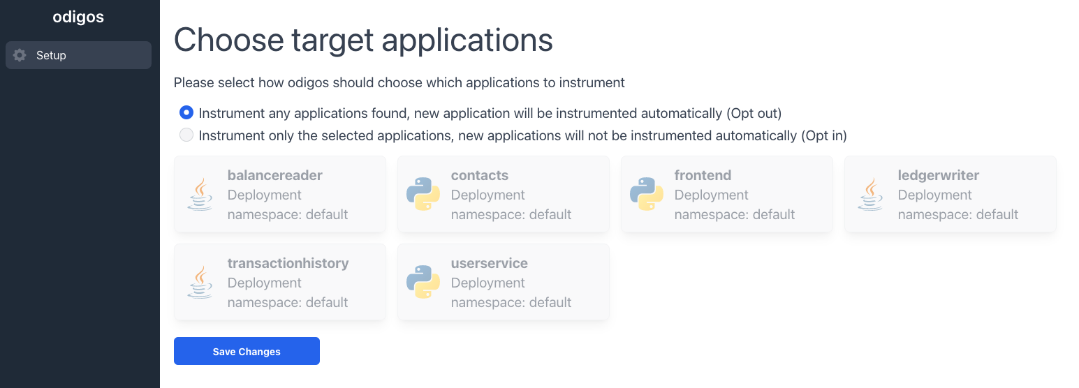 Select Applications